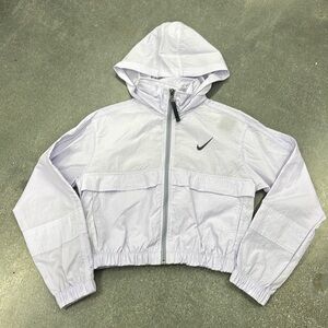 Nike cropped windbreaker size S